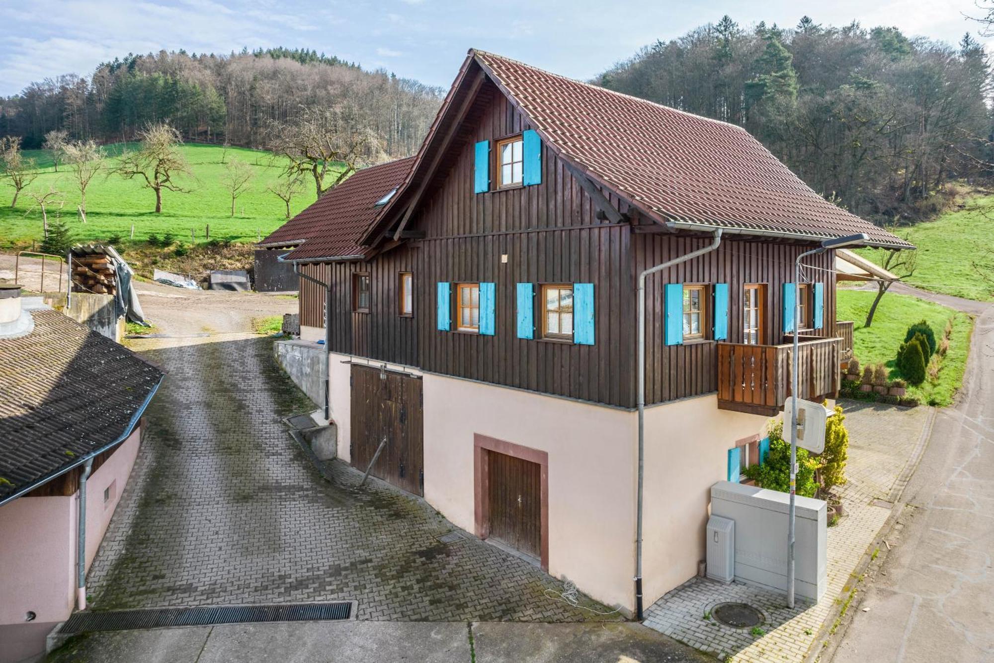 Ziegelhof Apartment Schuttertal Exterior foto